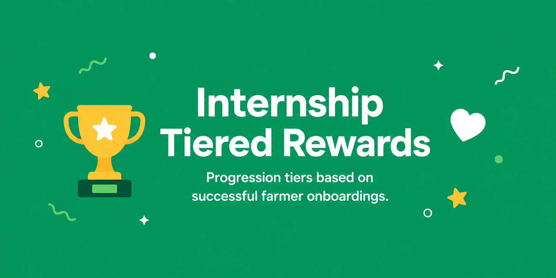 Internship Tiered Rewards Banner